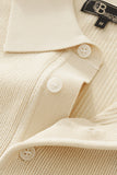 Refined Motion Knit Polo IVORY