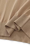 Everyday Luxe Knit Polo KHAKI