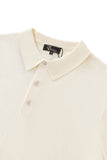 Everyday Luxe Knit Polo WHITE