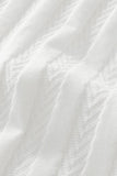 MetroLine Button Knit Polo WHITE