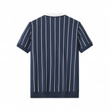 ModStripe Knit + Belmont SET - NAVY/WHITE/TAUPE