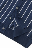 ModStripe Knit + Belmont SET - NAVY/WHITE/TAUPE
