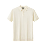 PrimeKnit Button Polo IVORY
