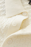 PrimeKnit Button Polo IVORY