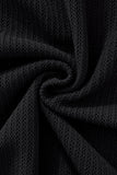 EdgeTrim Mesh Knit Polo BLACK