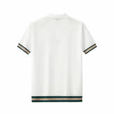 EdgeTrim Mesh Knit Polo WHITE