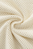 Contrast Trim + Solace SET - IVORY/BROWN