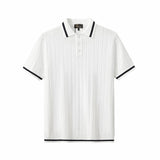 Textura Knit Polo IVORY
