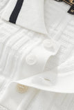 Textura Knit Polo IVORY