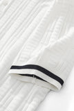 Textura Knit Polo IVORY