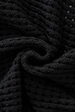 Breeze Mesh Zip Knit SS Shirt BLACK