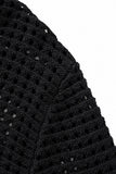 Breeze Mesh Zip Knit SS Shirt BLACK