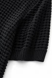 Breeze Mesh Zip Knit SS Shirt BLACK