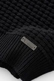 Breeze Mesh Zip Knit SS Shirt BLACK
