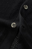 Ventura Mesh Knit LS Shirt BLACK