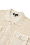 Ventura Mesh Knit LS Shirt IVORY