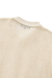 Ventura Mesh Knit LS Shirt IVORY