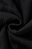 Monaco Mesh Knit SS Shirt BLACK