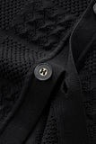 Monaco Mesh Knit SS Shirt BLACK