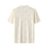 Monaco Mesh Knit SS Shirt IVORY