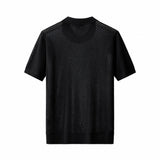 Riviera Mesh Knit SS Shirt BLACK