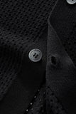 Riviera Mesh Knit SS Shirt BLACK