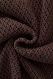 Marina Stripe Knit SS Shirt COFFEE
