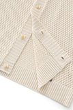 Marina Stripe Knit SS Shirt IVORY