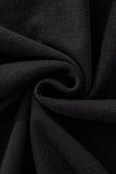 Imperial Collar Knit Polo BLACK