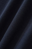 Imperial Collar Knit Polo NAVY