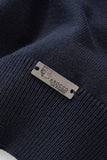 Imperial Collar Knit Polo NAVY