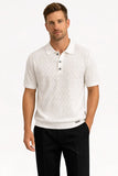 Monarch Knit Polo IVORY