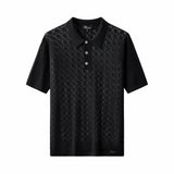 Monarch Knit Polo BLACK
