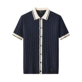 Verona Knit SS Shirt NAVY