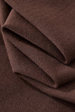Milano Texture Knit Polo BROWN