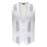 Luxe Luster + Shine Chic SET - WHITE/SILVER
