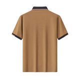 Contrast Trim Performance Polo - El Baron KHAKI
