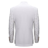 Culture Couture Embellished Blazer – Red Carpet Edition WHITE/GOLD