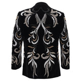 Crystal Gold Blazer Black/Gold + Thrill Seeker White/Silver + Pure Style Pants Black/Silver SET