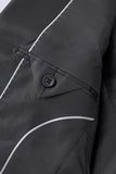 Valent Noir Velvet Blazer BLACK