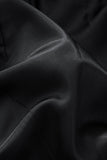 Regal Cascades Embellished Velvet Blazer BLACK/SILVER