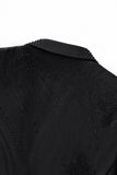 Celestial Wave Blazer BLACK/BLACK