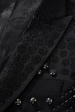 Radiant Hex Crystal Blazer BLACK/BLACK