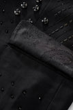 Radiant Hex Crystal Blazer BLACK/BLACK