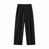 Loft Set – Textured Short Sleeve Shirt & Pant BLACK