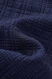 Loft Set – Textured Short Sleeve Shirt & Pant NAVY