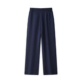 Loft Set – Textured Short Sleeve Shirt & Pant NAVY