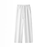Loft Set – Textured Short Sleeve Shirt & Pant SNOW WHITE