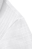 Loft Set – Textured Short Sleeve Shirt & Pant SNOW WHITE