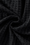Drift Set – Waffle Textured Shirt & Short BLACK